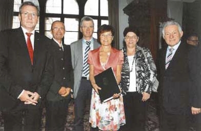 Dir. Agnes Fuchshuber bei ihrer feierlichen Ernennung in Linz.